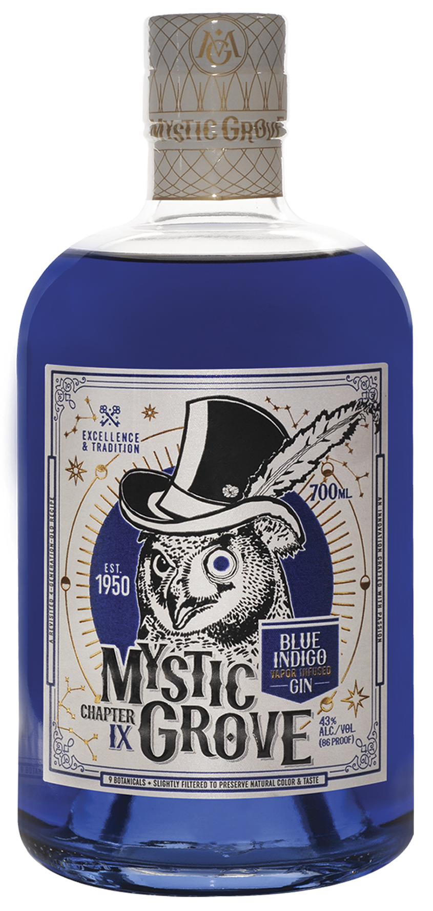Mystic Grove Chapter IX Blue Indigo Gin